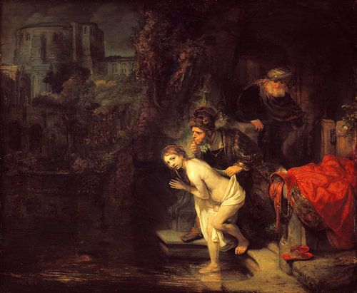 Suzanna en de ouderlingen, Rembrandt van Rijn