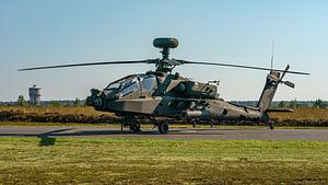 Der Boeing AH-64E Apache Kampfhubschrauber der KLu.