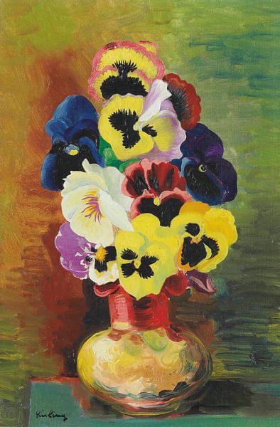 Moïse Kisling - Flowers by Peter Balan