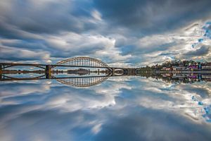Nijmegen Waalbrücke von Alfred Benjamins