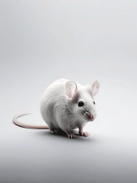 L'exploration en miniature - Le portrait d'une souris sur Eva Lee