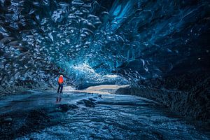 Riesige Eishöhle