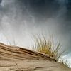 Dreigende lucht boven de duinen van Gonnie van de Schans