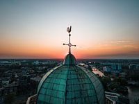 Peperbus bei Sonnenuntergang