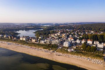The Baltic resort of Bansin on the island of Usedom on the Baltic Sea by Werner Dieterich