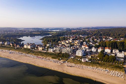 The Baltic resort of Bansin on the island of Usedom on the Baltic Sea by Werner Dieterich