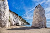 Pizzomuno Limestone Monolith and Beach, Vieste, Italy by Adelheid Smitt thumbnail