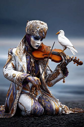 Music of Silence | Symbolic Portrait of Women