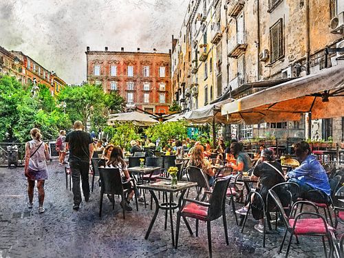 Neapol Napoli Italië stadskunst #Napoli