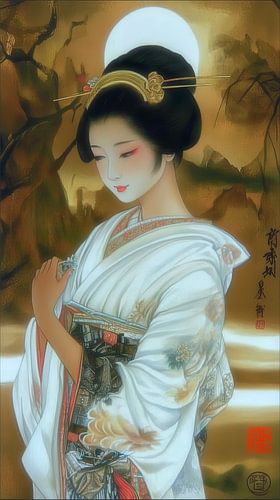 Geisha Shin Hanga