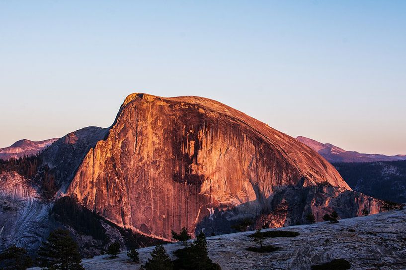 Cliff Sunset by Walljar