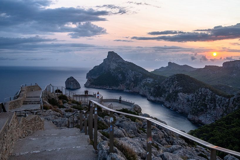 Mallorca - Mirador es Colomer am Morgen von Vincent Bornbaum