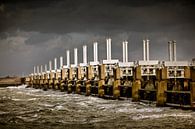 Sturmflutwehr Oosterschelde von Frans Lemmens Miniaturansicht