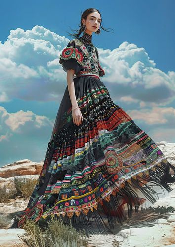 Woestijnmode | Windswept Beauty in the Desert