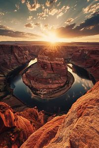 Goldene Stunde im Canyon