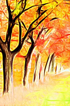 Herbstbäume sur Lars Tuchel