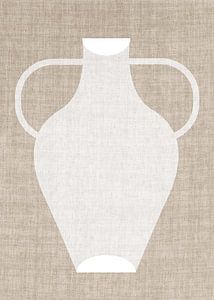 TW Living - Linen collection - vase white three