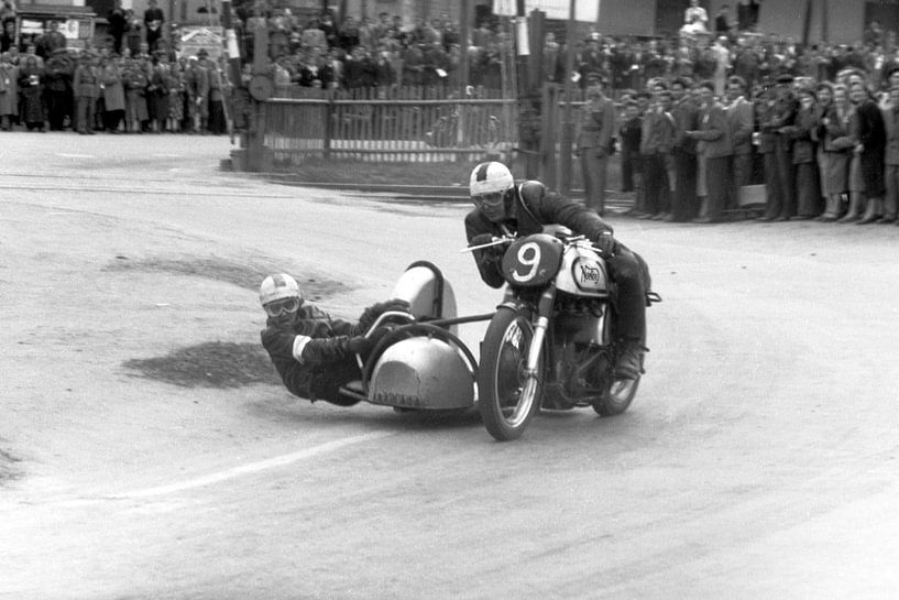 Norton Motorrad Racer von Timeview Vintage Images