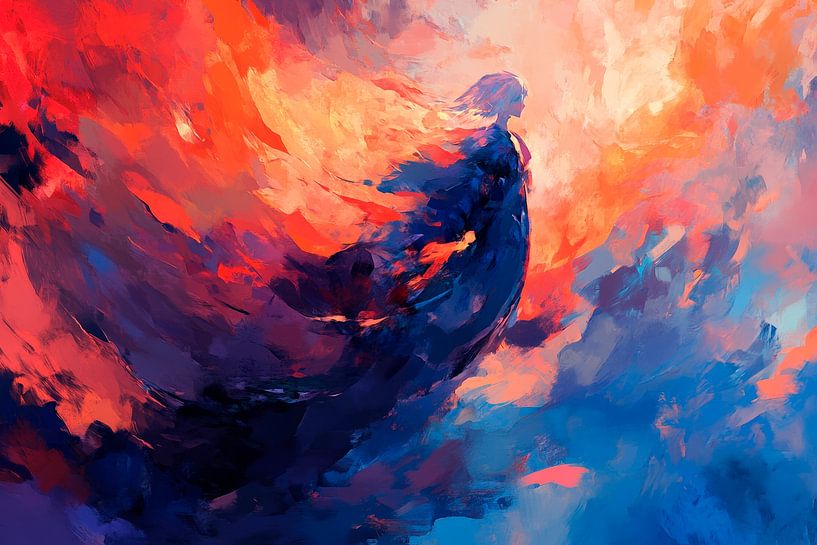 Verschmelzung von Farben – Traumhaft von Poster Art Shop