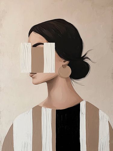 Colour Palette beige - vrouwelijk portret 2