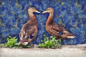 Wahre Liebe (Kunst, im Stil von Van Gogh)