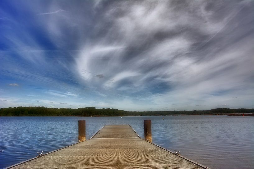 Bewolkte droom over de steiger van Edgar Schermaul