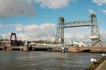Oude brug in Rotterdam,  Nederland