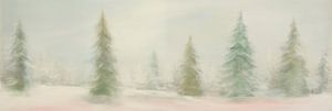 Winter-Kiefernwald