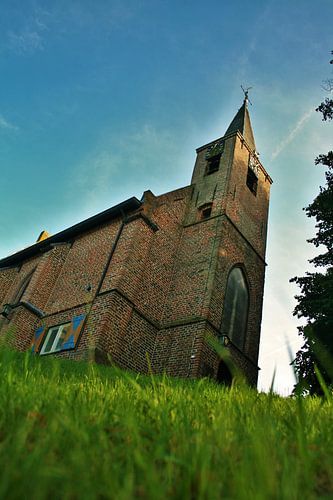 Monumentaal kerkje in Heelsum (Gelderland)