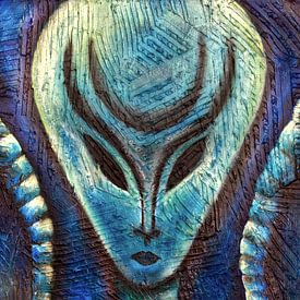 "Alien-Junior" by Petra Rivers / PERI von Petra Rivers
