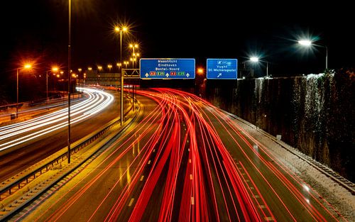 lange rote Ampeln auf der Autobahn