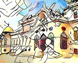 Kandinsky trifft schloß Belvedere, Wien (3)