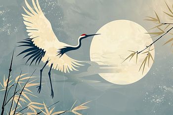 Japandi, Vliegende Kraanvogel