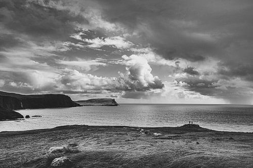 Aan het einde van de wereld. De kliffen van Neist Point in Schotland.