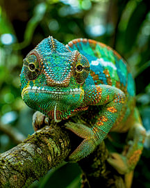The Gaze of the Rainforest by Suge Works