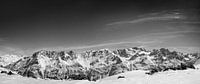 Verschneite Tiroler Alpen in Österreich an einem schönen Wintertag von Sjoerd van der Wal Fotografie Miniaturansicht