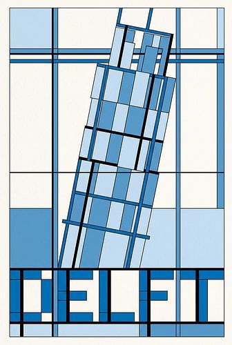 Delft Blue by KRAB