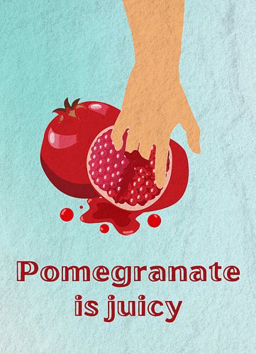 Sappige granaatappel