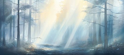 Misty Forest Light