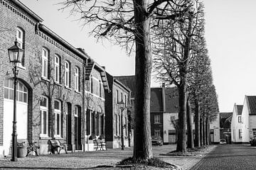 Straat aan de Markt in Wessem van Christa Thieme-Krus