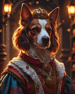 Spanischer Spaniel König