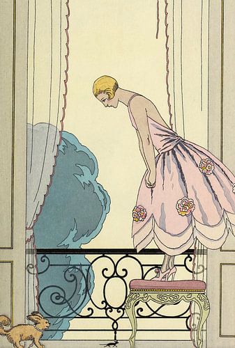 George Barbier - Falbalas et fanfreluches, La Souris (1925)