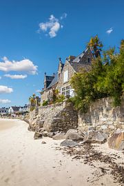 House on the beach of Ile de Batz, Brittany by Christian Müringer