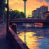 Berlin - Pixel Art sur Niklas Maximilian