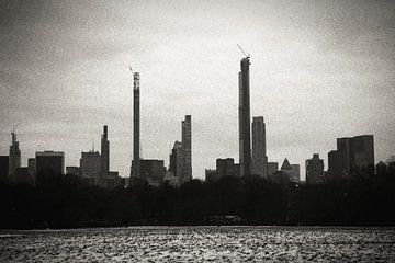 Sky Line in der Innenstadt von Manhattan von Erik Juffermans