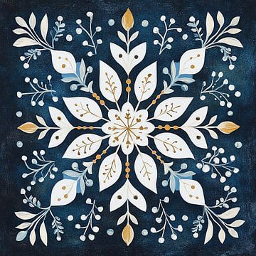 Blue Christmas by Wonderful Art