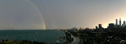 'Dubbele regenboog', Chicago