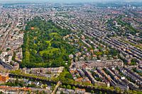 Luchtfoto Vondelpark te Amsterdam