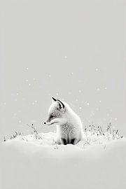 Little Snow Fox von Treechild