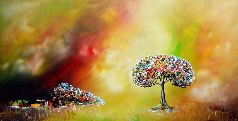 Colorful Nature by Gena Theheartofart